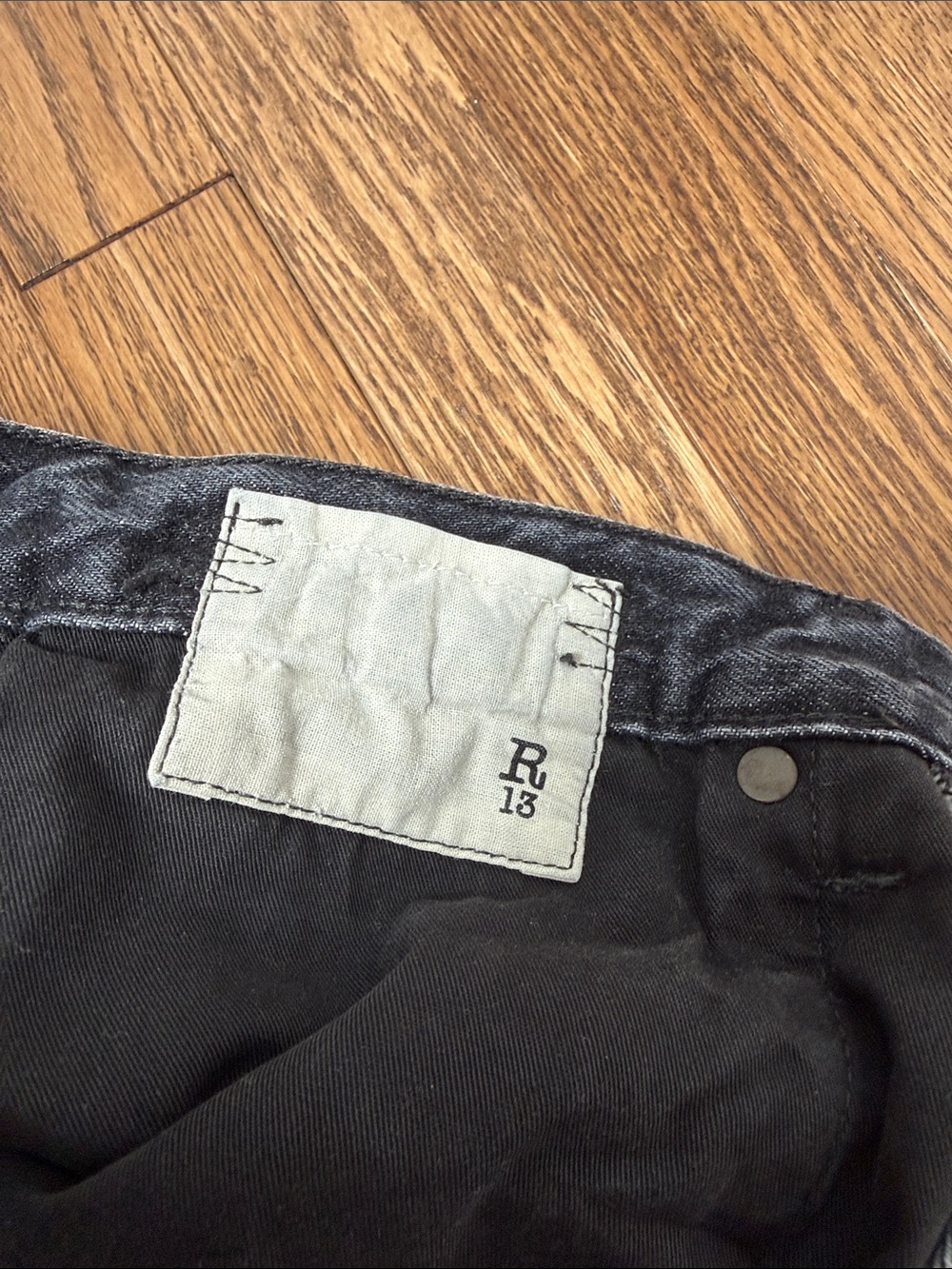 R13 cropped boyfriend jeans - Picture 7 of 9